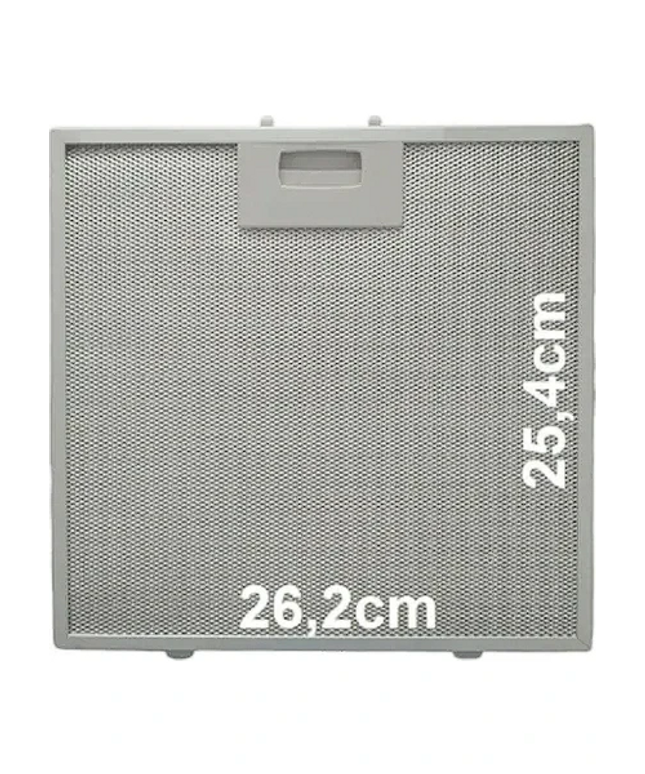 Silverline Esty 2240 X6 Davlumbaz Filtresi Aspiratör Tel 262x254 (Orijinal – Adetli)