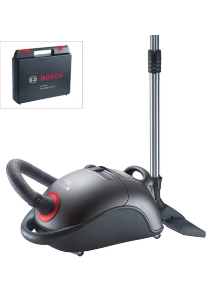 Bosch Ergomaxx Elektrikli Süpürge P Tipi Toz Torbası – Megafilt Supertex, Orijinal, 4’lü Set + Filtre