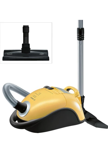 Bosch Ergomaxx Elektrikli Süpürge P Tipi Toz Torbası – Megafilt Supertex, Orijinal, 4’lü Set + Filtre