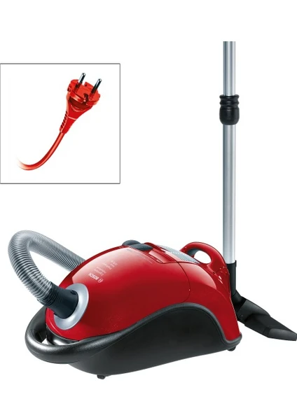 Bosch Ergomaxx Elektrikli Süpürge P Tipi Toz Torbası – Megafilt Supertex, Orijinal, 4’lü Set + Filtre