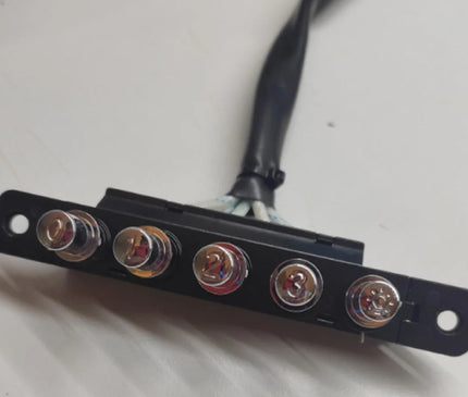 1PC Range Hood Range Hood Five-Position Button Switch Power Switch MQ22-5B