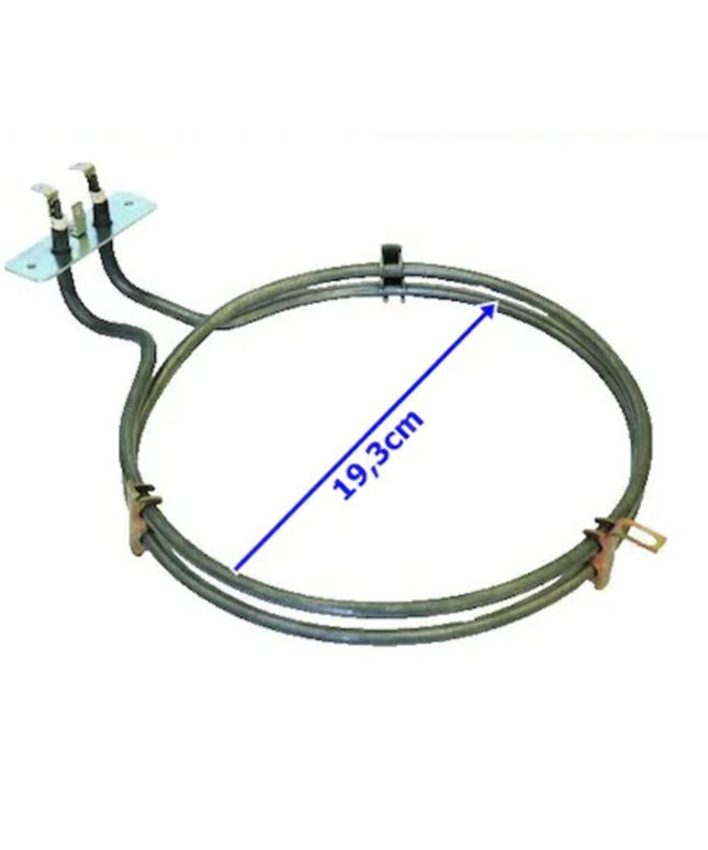Oven Fan Heater Turbo Oven Heater Resistance 2500-2600 Watt Compatible Bosch Oven Fan, Oven Heating