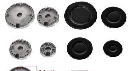 запчасти для газовых плит Комплект шляпы горелки плита