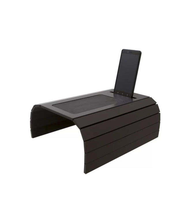 Деревянный боковой стол 50x27,8 см столовые приборы в центре кожаный декоративный деревянный поднос для дивана коврик подлокотник поднос для дивана нескользящий складной дизайн портативный подлокотник стильный функциональный Организатор диван столешница кофейная основа складные салфетки