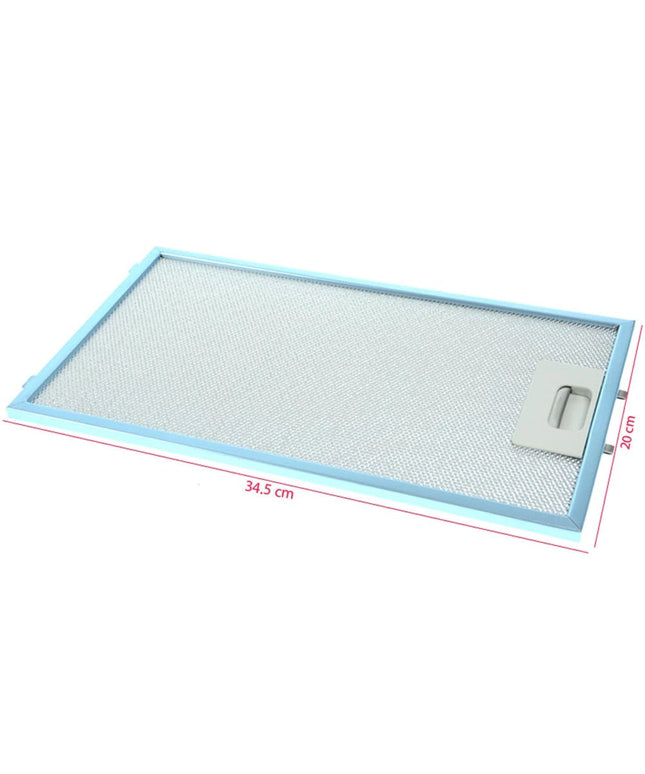 11010157 фильтр для вытяжки 200x345 сетка для вытяжки жировой фильтр для вытяжки 20x34,5 см Silverline Esty Luno 3420 3447