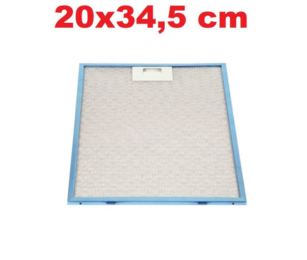 Silverline Esty Luno Hood Filter 20x34.5 cm Aluminum