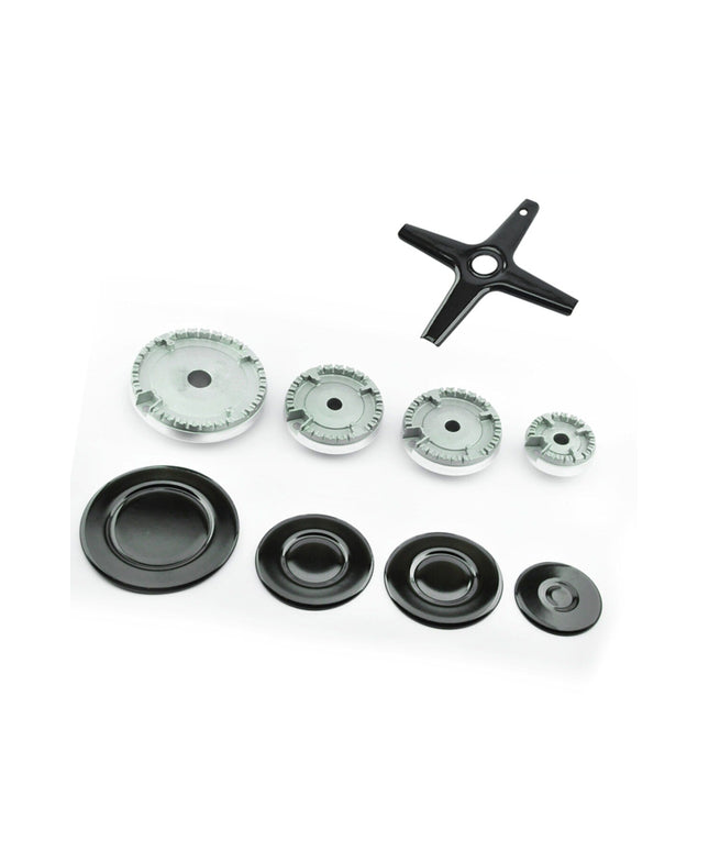 Burner Hat Set Cooker Oven Hob Gas Burner Crown Flame Cap Cover for kitchen gas-burner gas stove handles Spare Parts Accessory