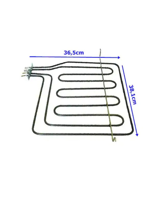 тэн для духовки 3500 Вт Нагревательный элемент термостойкости Termikel-ariston-hotpoint-franke для духовки, запасная часть 365x381