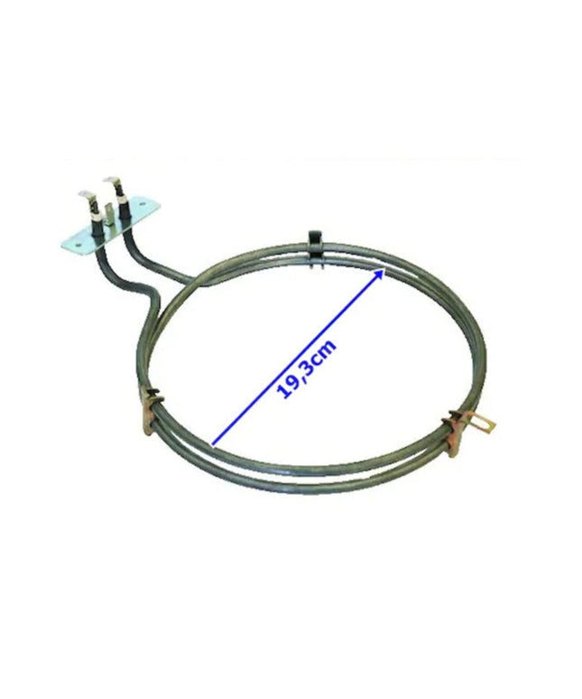 Oven Fan Heater Turbo Oven Heater Resistance 2500-2600 Watt Compatible Bosch Oven Fan, Oven Heating