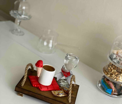 Decorative Tray for Coffee Table - Set of 2