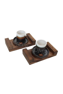Decorative Tray for Coffee Table - Set of 2