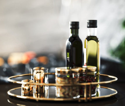 Service Presentation Tray Catering Gold Large Luxury Organizer Table Kitchen Promise Engagement Tray