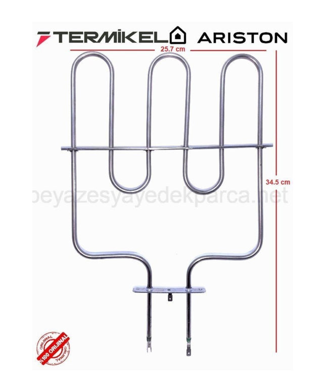 Тэн Для Духовки Купить, Тэн Для Духового Шкафа, Тэны Для Мини Печи 345*257 MM TERMİKEL ARİSTON FRANKE