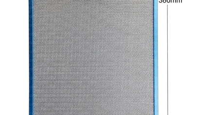 00422872 Фильтр для вытяжки 283x380 мм Вытяжка масляного фильтра 28,3x38 см YT142.1172.09