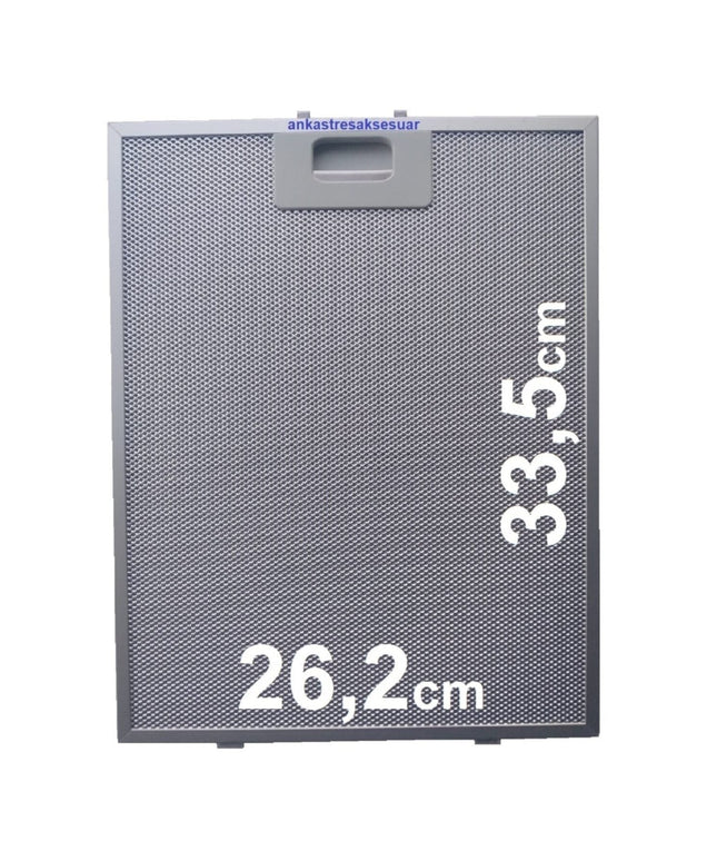 9189204750 Фильтр вытяжки 262x335 мм Жировой фильтр кухонной вытяжки Кухонная вытяжка Алюминий