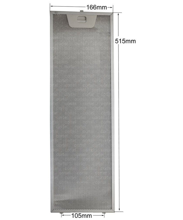 00660222 00660223 Набор фильтров для вытяжки 515x166 + 515x186 Жироотделитель для вытяжки 50271563004
