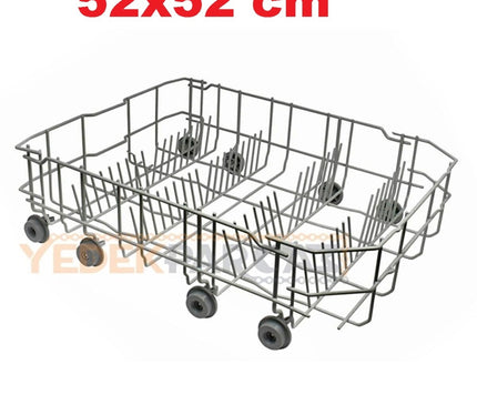 Dishwasher Lower Basket 52 x 52 CM - Dishwasher Basket Spare Parts, Accessories. Siemens Bosch Profilo ORIGINAL PRODUCT