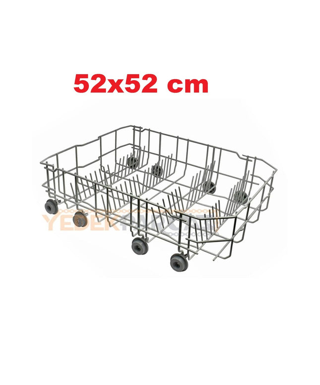 Dishwasher Lower Basket 52 x 52 CM - Dishwasher Basket Spare Parts, Accessories. Siemens Bosch Profilo ORIGINAL PRODUCT
