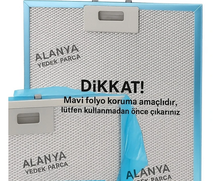 30x31 Simfer Aspiratör Filtresi  310x300 Davlumbaz Filtresi - Kaset Tel Süzgeç Filtre Tel 31x30